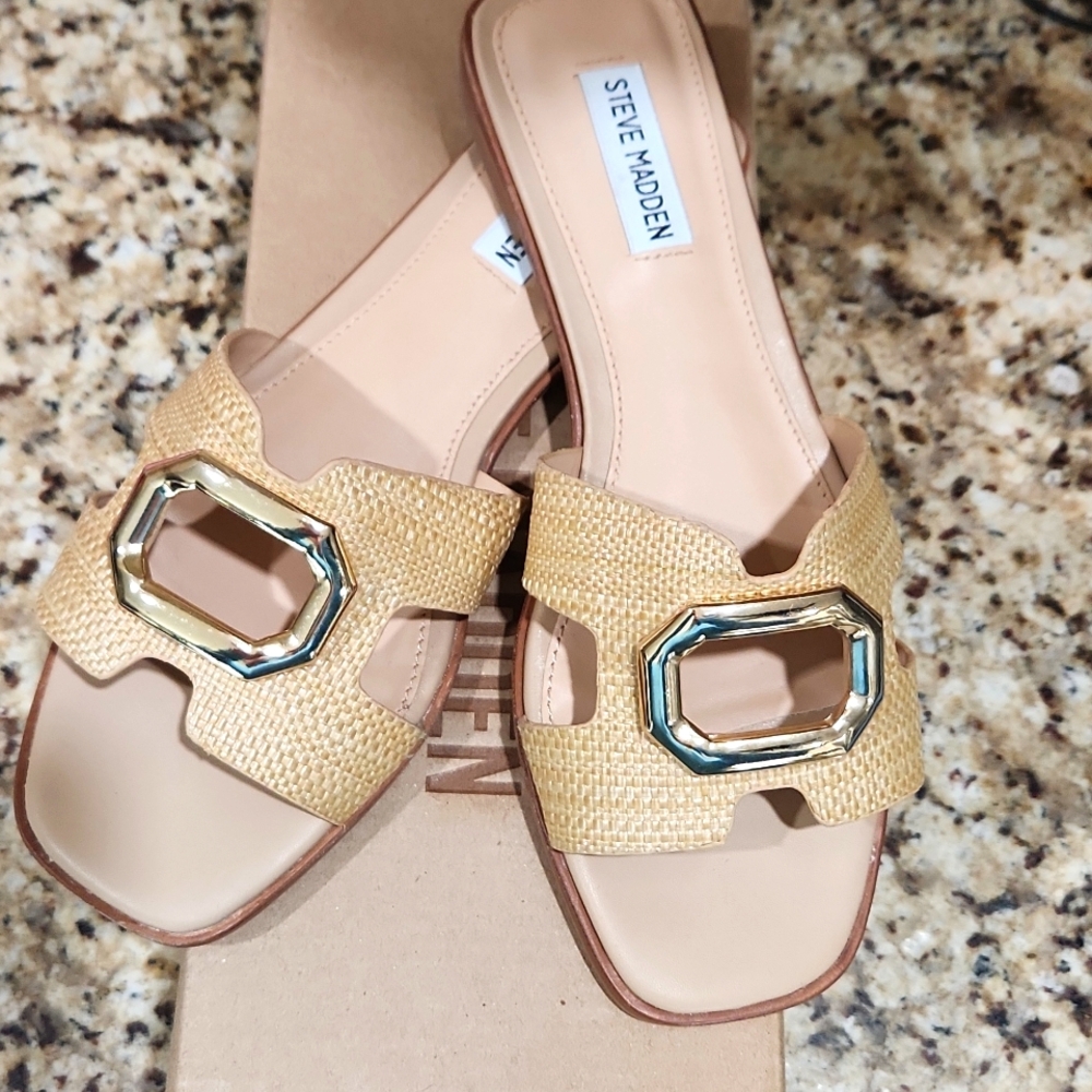 Steve Madden Harlene Slides womens size 8 NWT